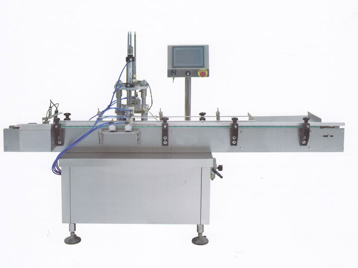 YS-YTS-50 Cap lining machine for Alien cap by air-push