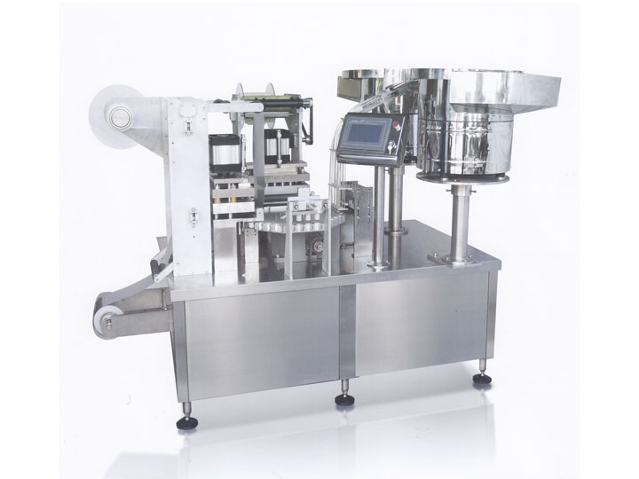 YS-CXP-160 aluminum foil the blanking plugs pad machine